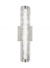 VC Studio Collection WB1876SN-L1 - Cutler 18" Staggered Glass LED Sconce