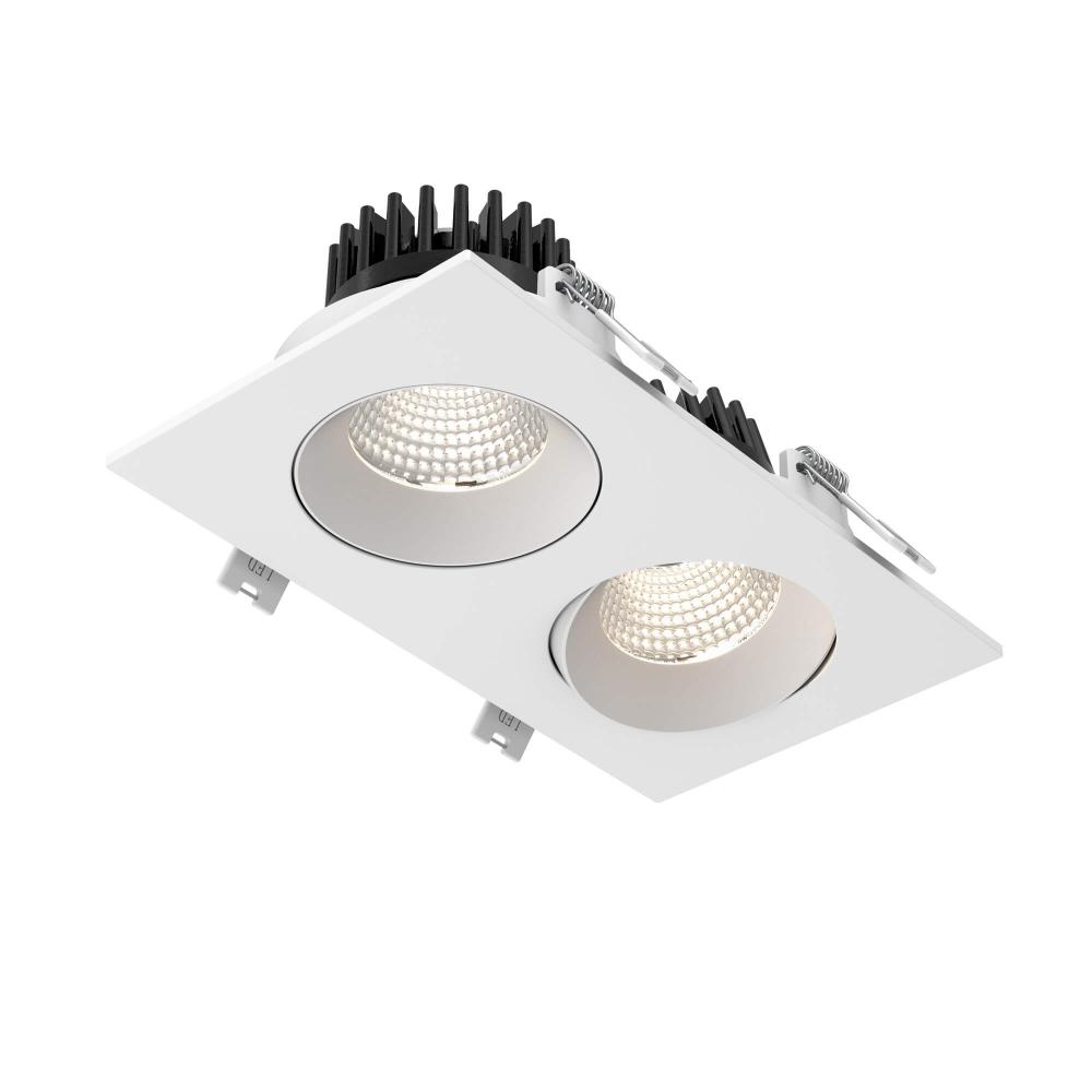 Double GBR35 Recessed 5 CCT - universal 120V-347V, 0-10V dimming