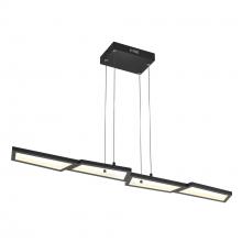 Dals PDL44-3K-BK - 44 Inch Geometric Linear LED Pendant Light