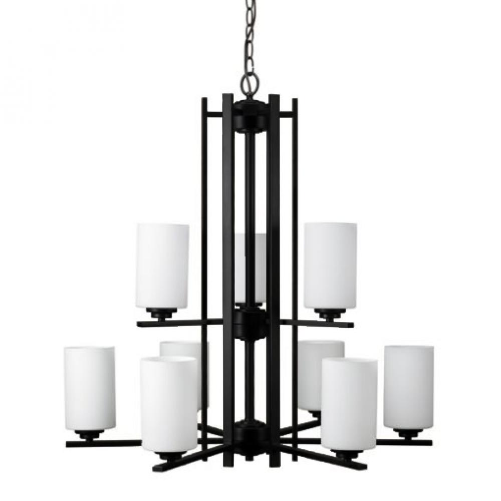 Iris Chandeliers Black