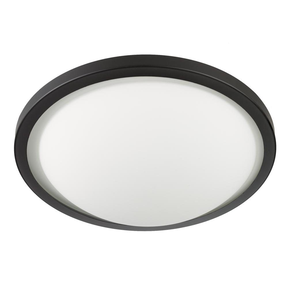 Halo Flush Mount Black