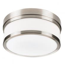 Russell Lighting 358-712/BCH - Selene Flush Mount Brushed Chrome