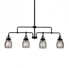 Russell Lighting 472-641/ST/BLK - Dayton Chandeliers Black