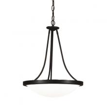 Russell Lighting 133-615/BLK - Monroe Pendants Black