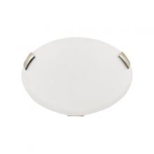 Russell Lighting L315-712/16 - Lunar Flush Mount Brushed Chrome