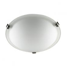 Russell Lighting L342-716/19 - Malibu Flush Mount Brushed Chrome