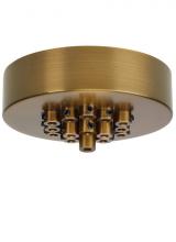 VC Architectural Collection 700TDMRD19TR - Line-Voltage Mini Canopy 19 Port Round