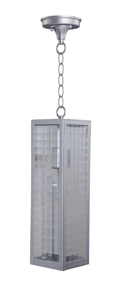 Deka 1 Light Large Outdoor Pendant in Chromite