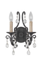 Craftmade 38962-MBK - Bentley 2 Light Wall Sconce in Matte Black