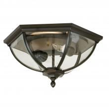 Craftmade Z3017-OBO - Britannia 2 Light Outdoor Flushmount in Oiled Bronze Outdoor