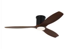 VC Fan Collection 3CNHSM52MBKD - Collins 52-inch indoor/outdoor Energy Star smart integrated LED dimmable hugger ceiling fan