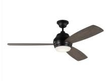 VC Fan Collection 3IKDR52AGPD - Ikon 52-inch indoor/outdoor integrated LED dimmable ceiling fan in aged pewter finish