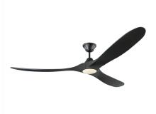 VC Fan Collection 3MAVR70BKBKD - Maverick 70" LED Ceiling Fan